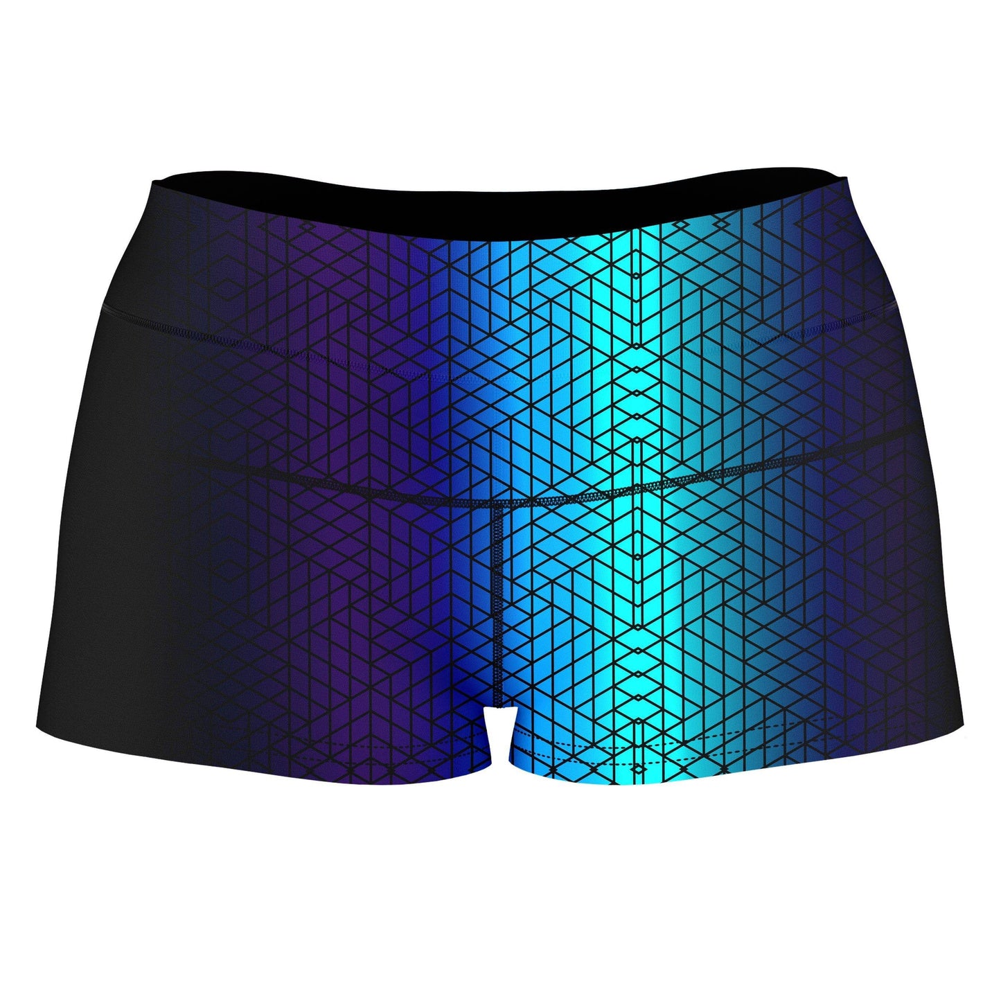 Ascension Colors High-Waisted Women's Shorts, Noctum X Truth, | iEDM