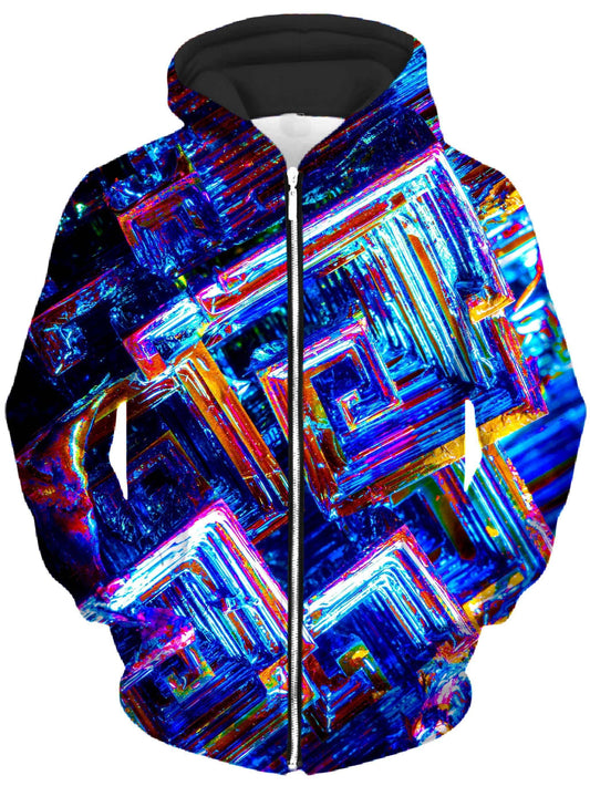 Bismuth Unisex Zip-Up Hoodie, Noctum X Truth, | iEDM