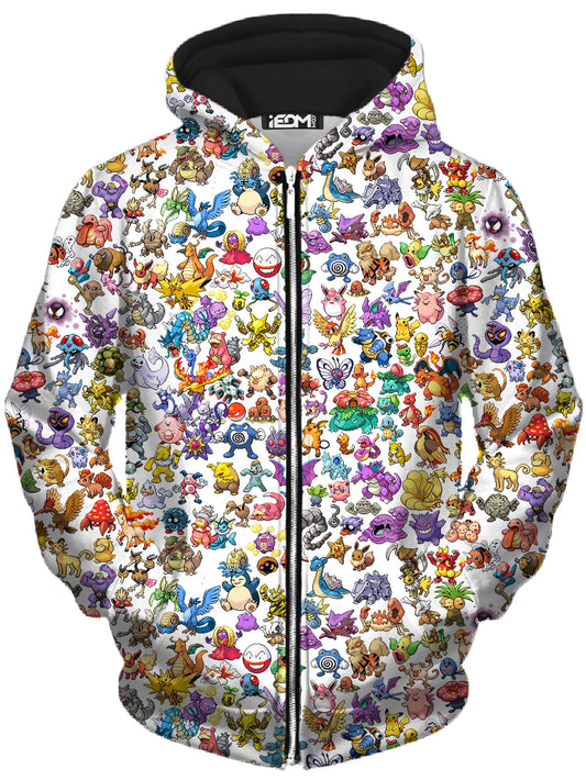 Catch Em All Unisex Zip-Up Hoodie, Noctum X Truth, | iEDM