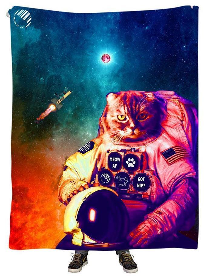 Catstronaut Plush Blanket, Noctum X Truth, | iEDM