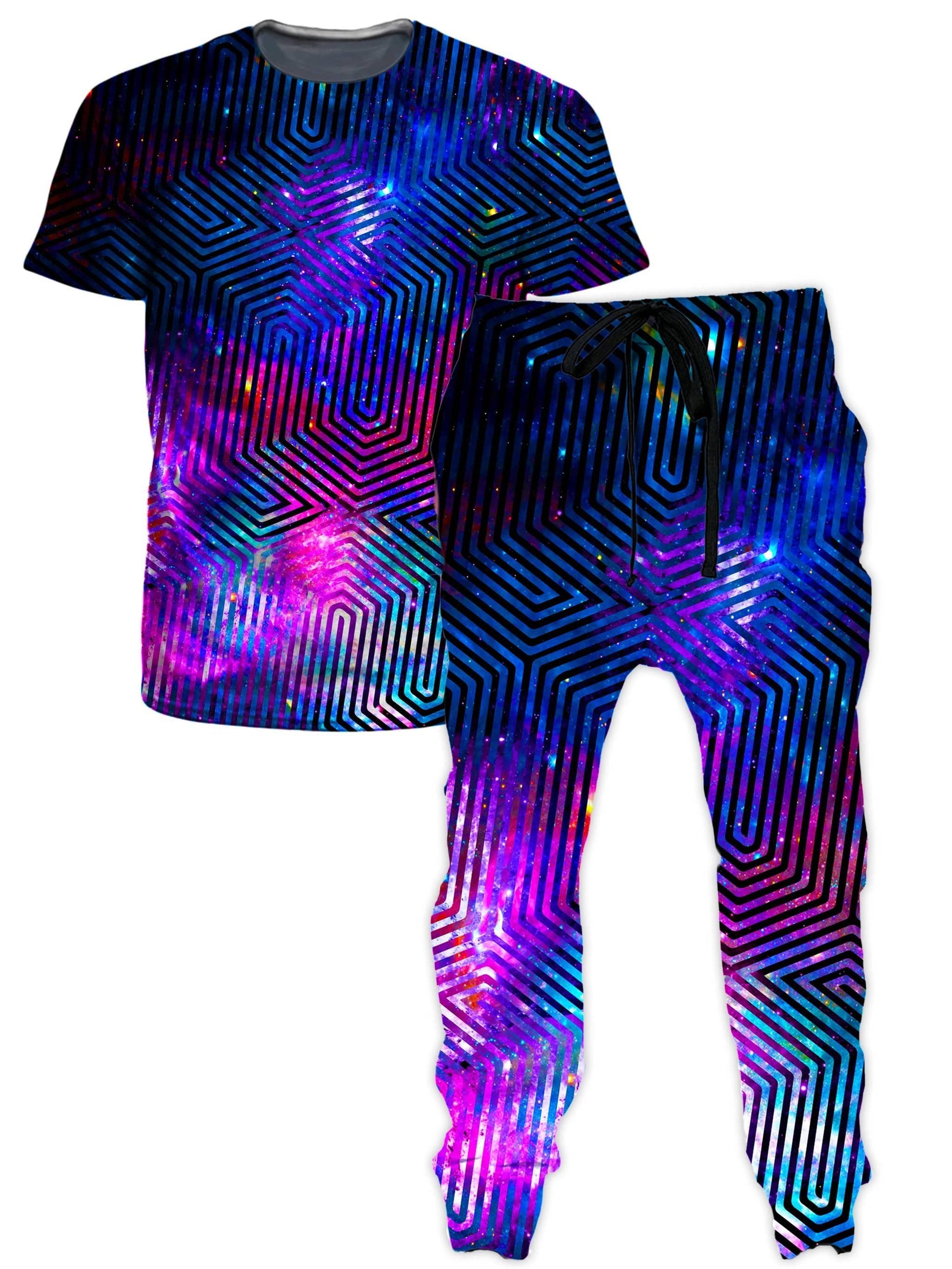 Celestial Finger Print T-Shirt and Joggers Combo, Noctum X Truth, | iEDM