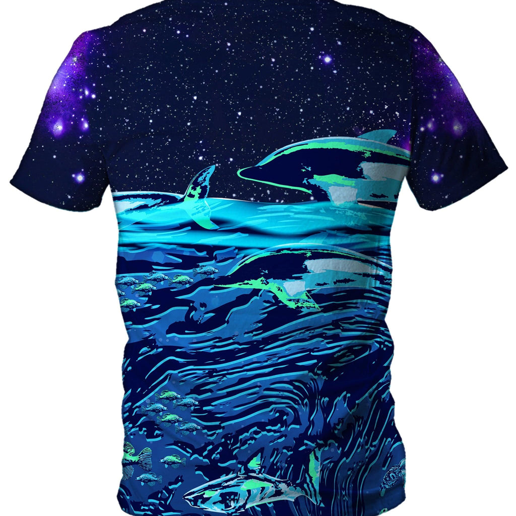 Celestial Seascape Men's T-Shirt, Noctum X Truth, | iEDM