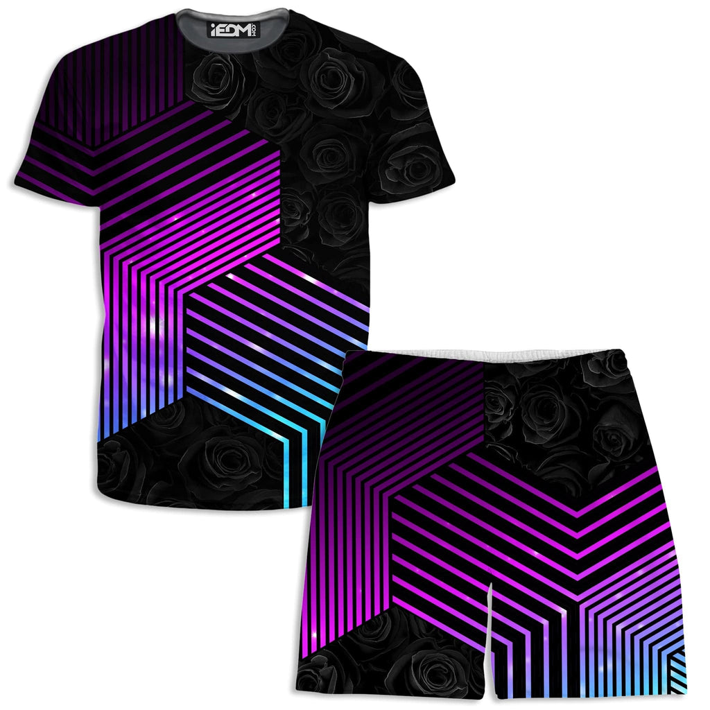 Connected Hex T-Shirt and Shorts Combo, Noctum X Truth, | iEDM