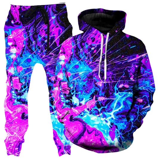 Cosmic Burst Hoodie and Joggers Combo, Noctum X Truth, | iEDM