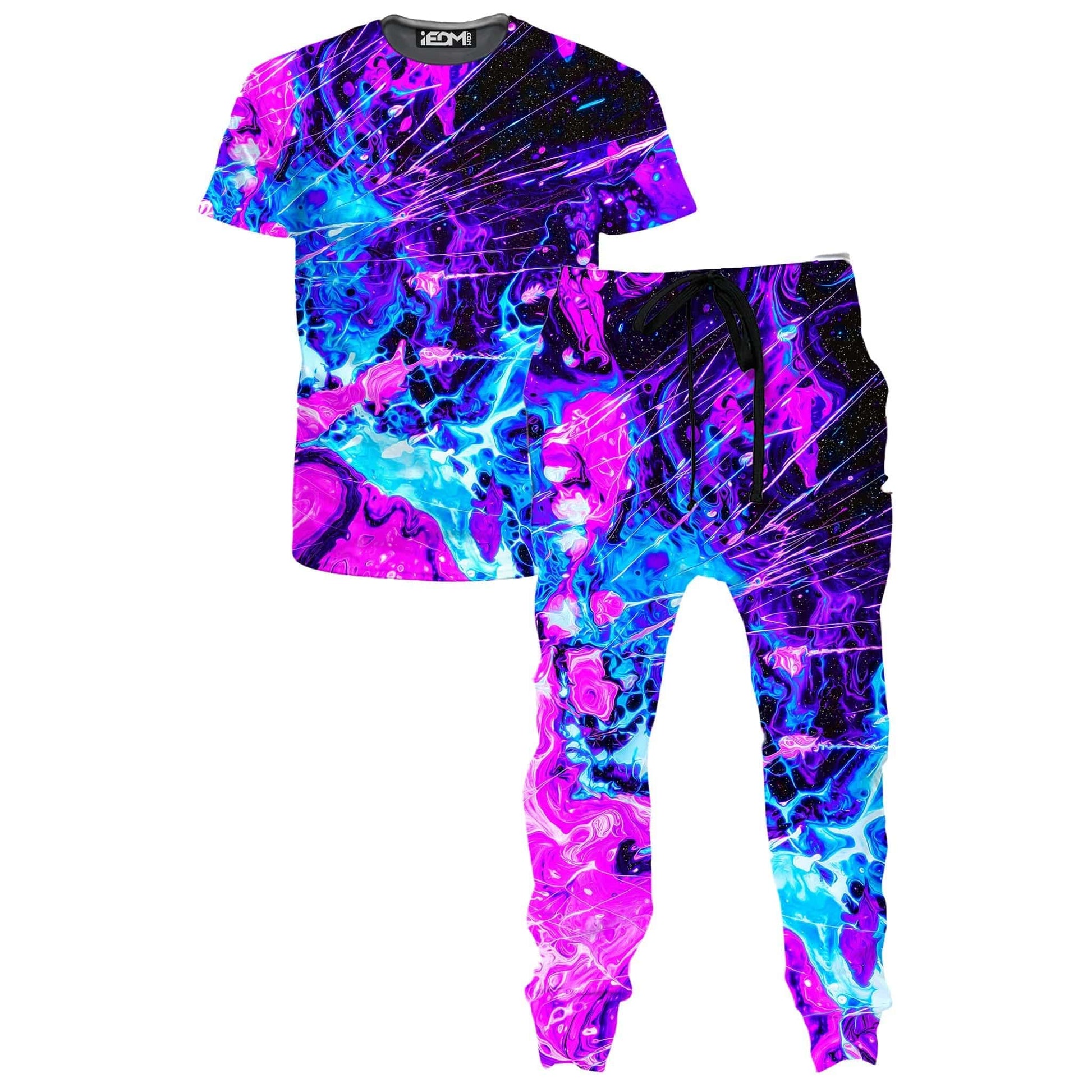 Cosmic Burst T-Shirt and Joggers Combo, Noctum X Truth, | iEDM