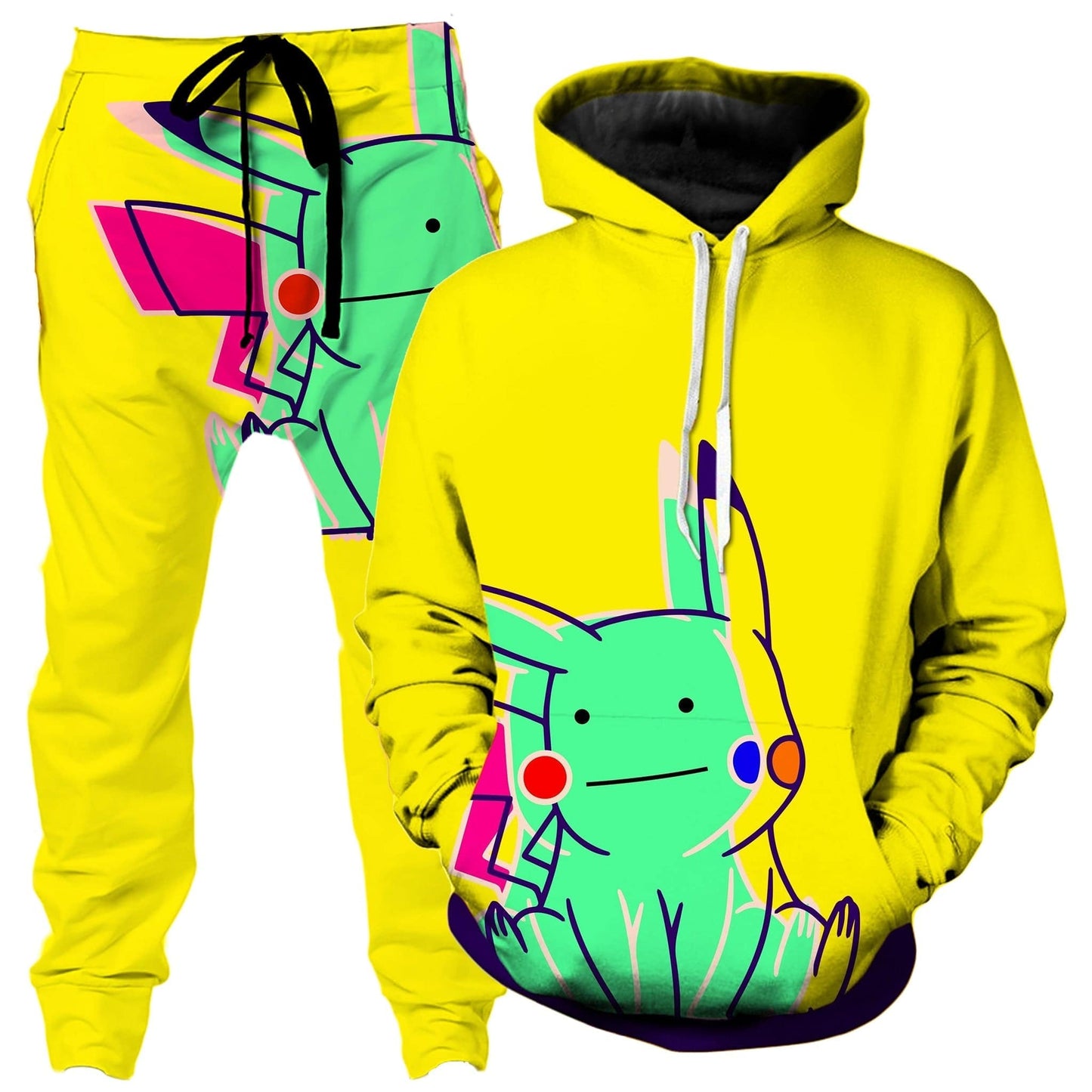 Ditto Pikachu Hoodie and Joggers Combo, Noctum X Truth, | iEDM