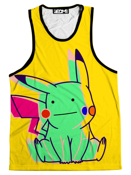 Ditto Pikachu Men's Tank (Ready To Ship), Ready To Ship, | iEDM