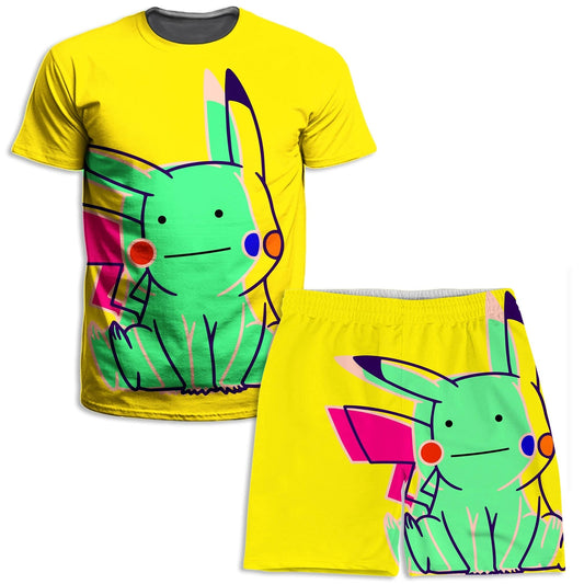 Ditto Pikachu T-Shirt and Shorts Combo, Noctum X Truth, | iEDM