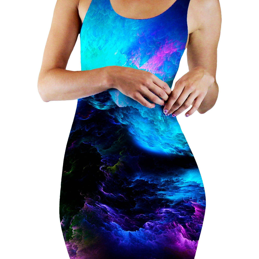 Dream Waves Bodycon Mini Dress, Noctum X Truth, | iEDM
