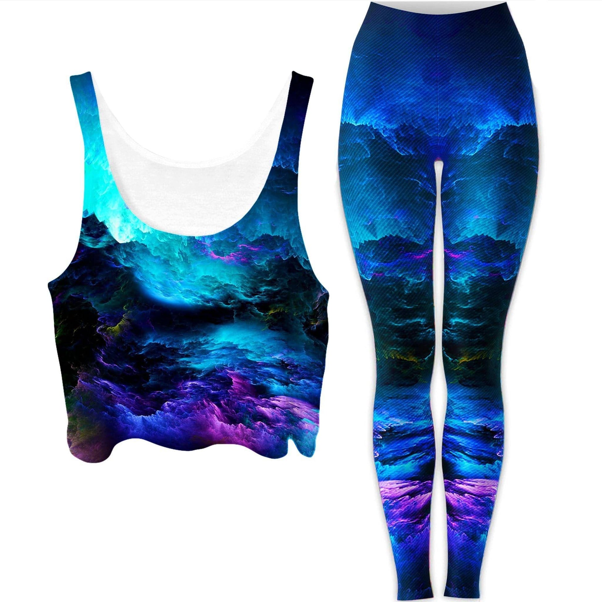 Dream Waves Crop Top and Leggings Combo, Noctum X Truth, | iEDM