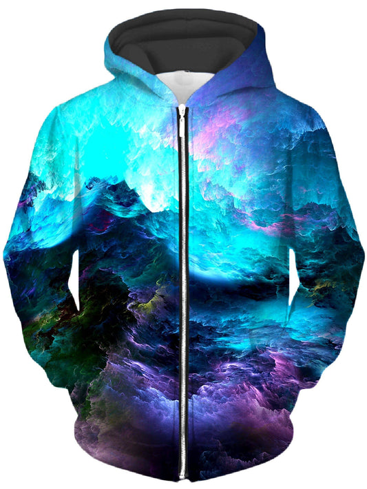 Dream Waves Unisex Zip-Up Hoodie, Noctum X Truth, | iEDM
