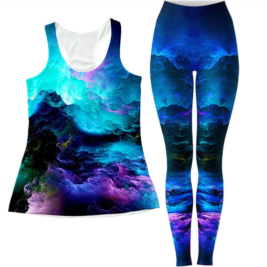 Dream Waves Women's Tank and Leggings Combo, Noctum X Truth, | iEDM