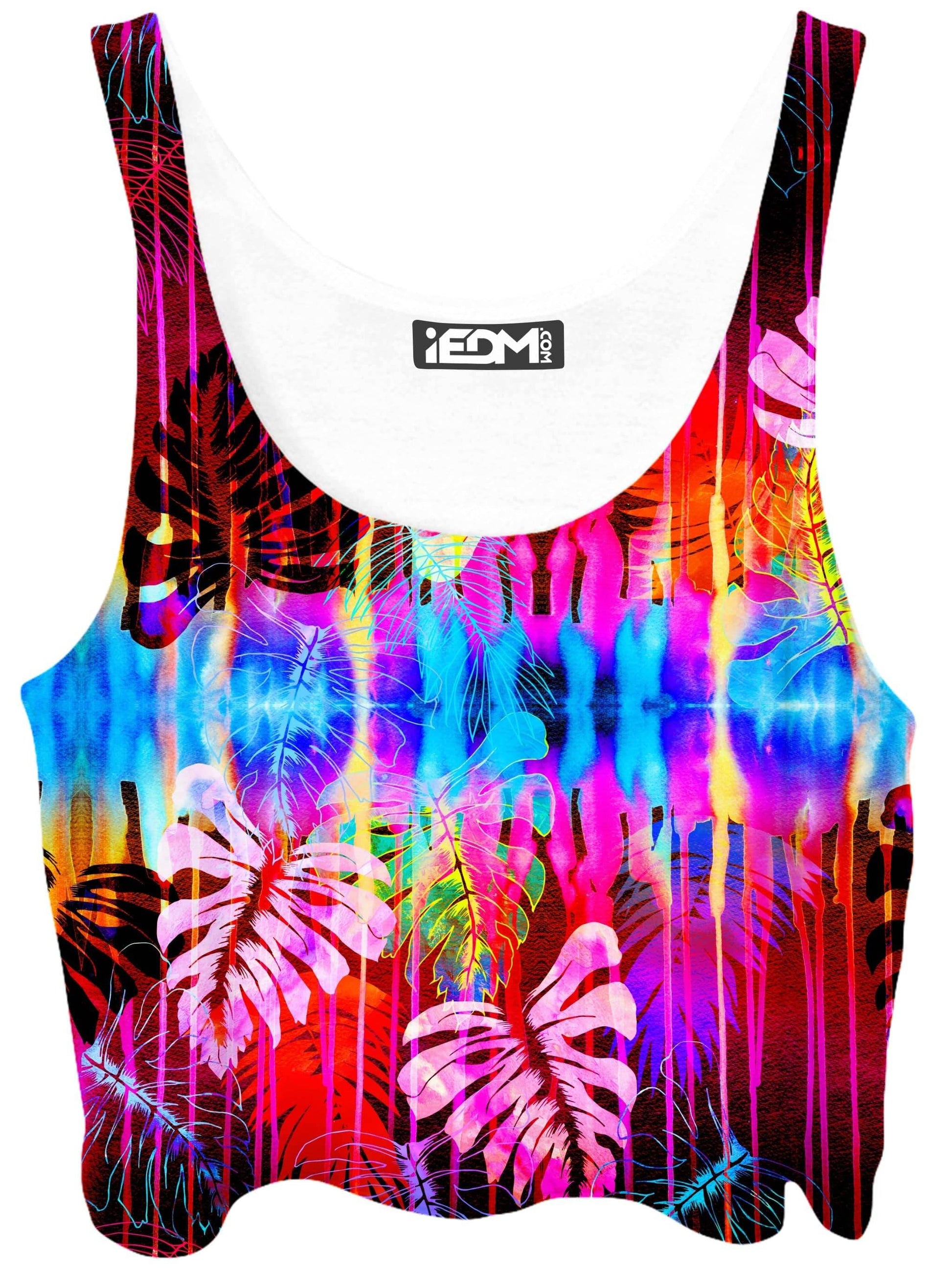 Fluorescent Jungle Crop Top and Leggings Combo, Noctum X Truth, | iEDM