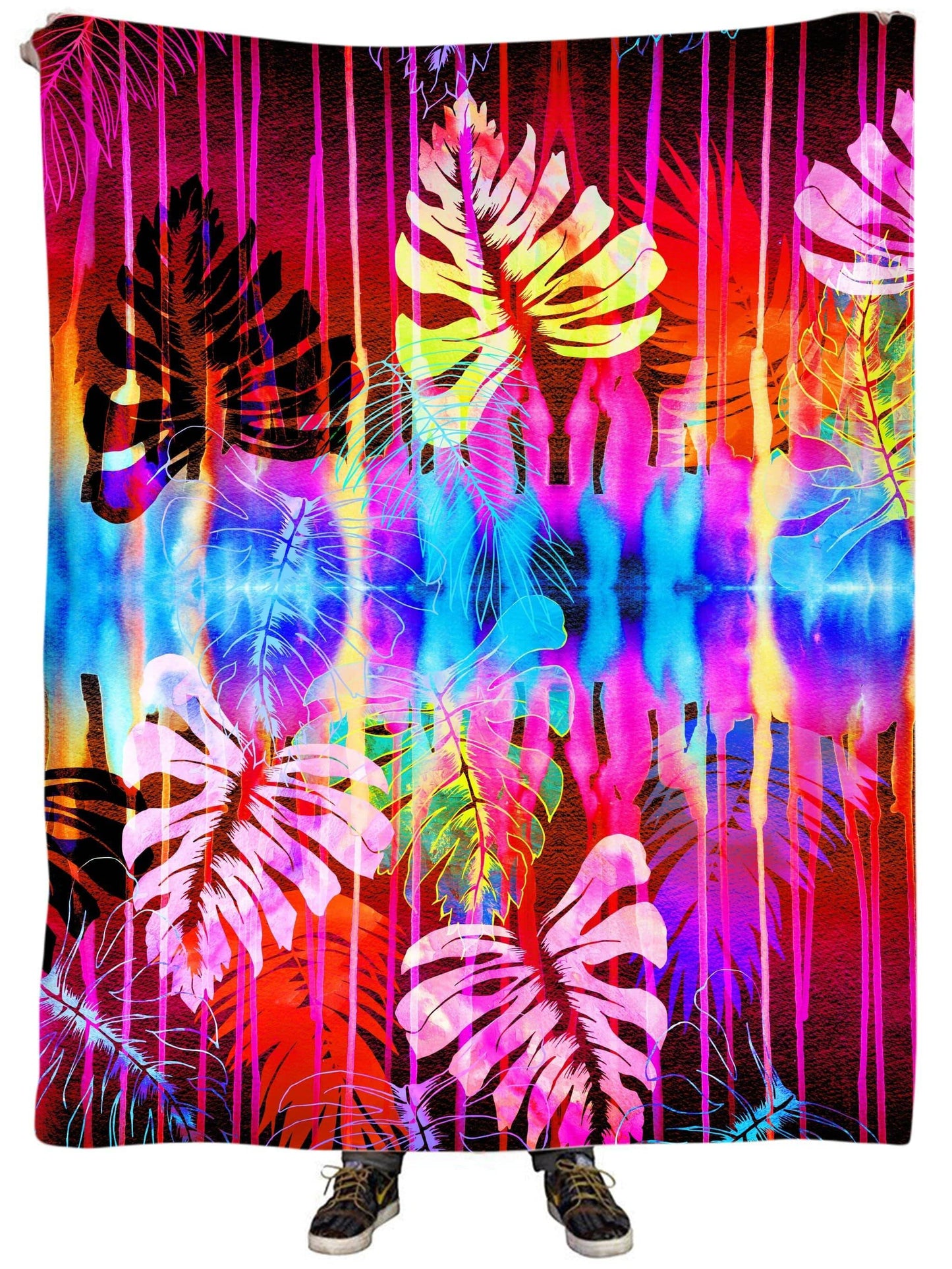 Fluorescent Jungle Plush Blanket, Noctum X Truth, | iEDM