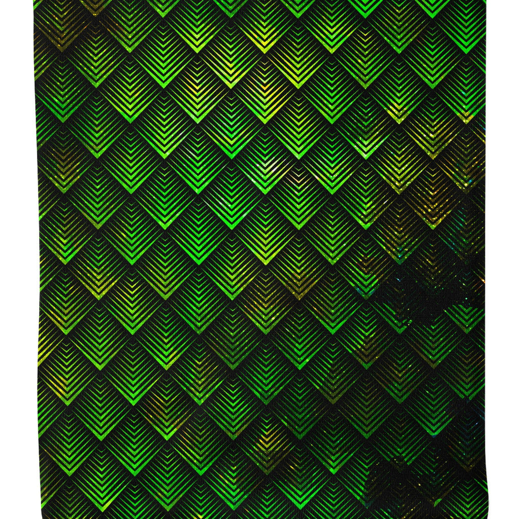 Galactic Dragon Scale Green Bandana Mask, Noctum X Truth, | iEDM