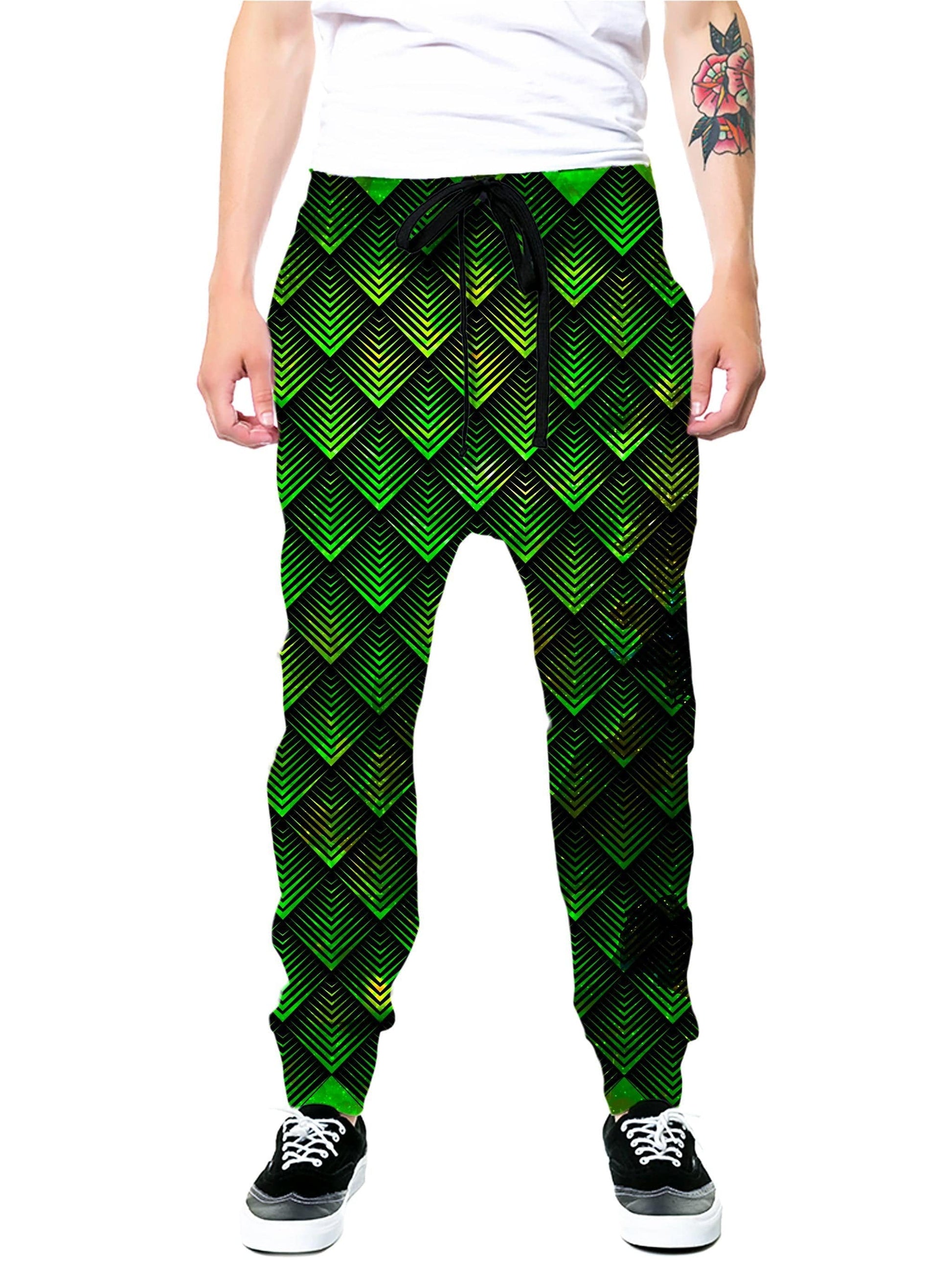 Galactic Dragon Scale Green Joggers, Noctum X Truth, | iEDM