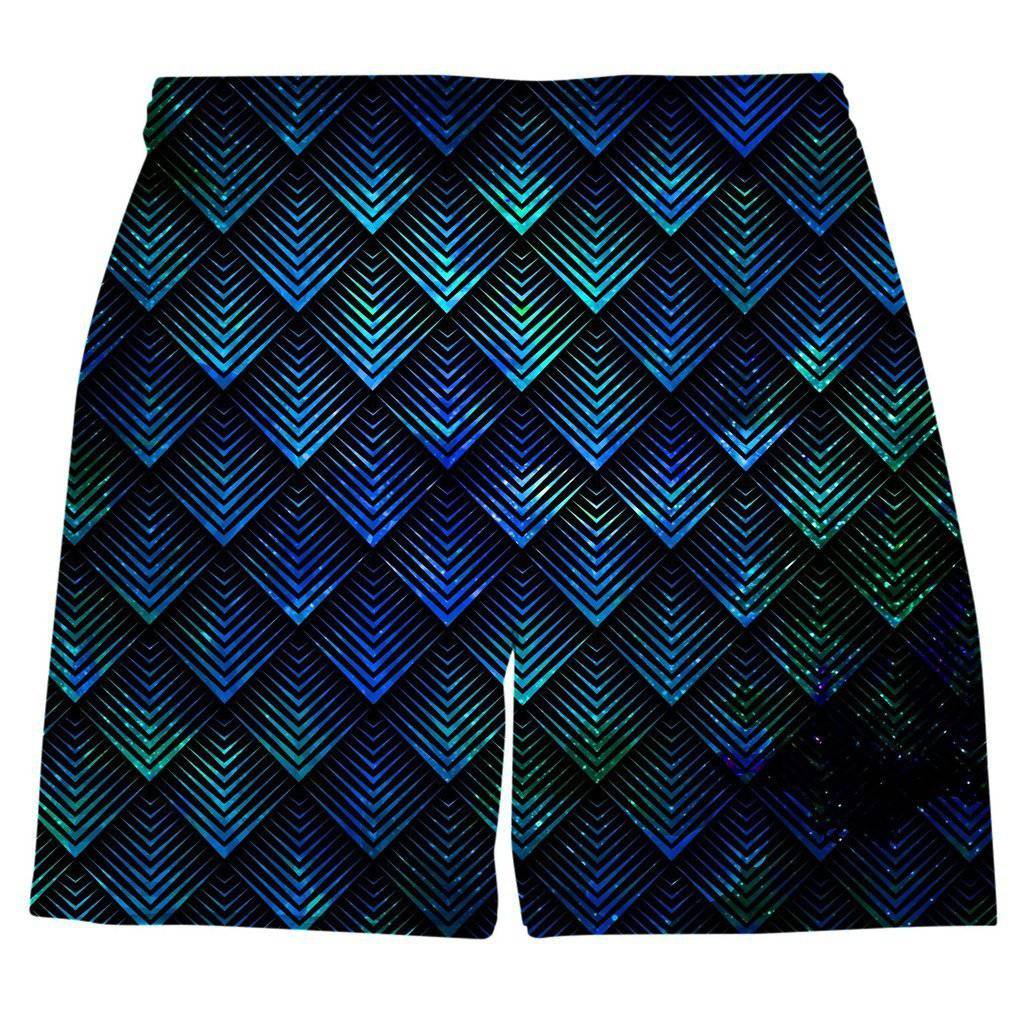 Galactic Dragon Scale Teal Tank and Shorts Combo, Noctum X Truth, | iEDM