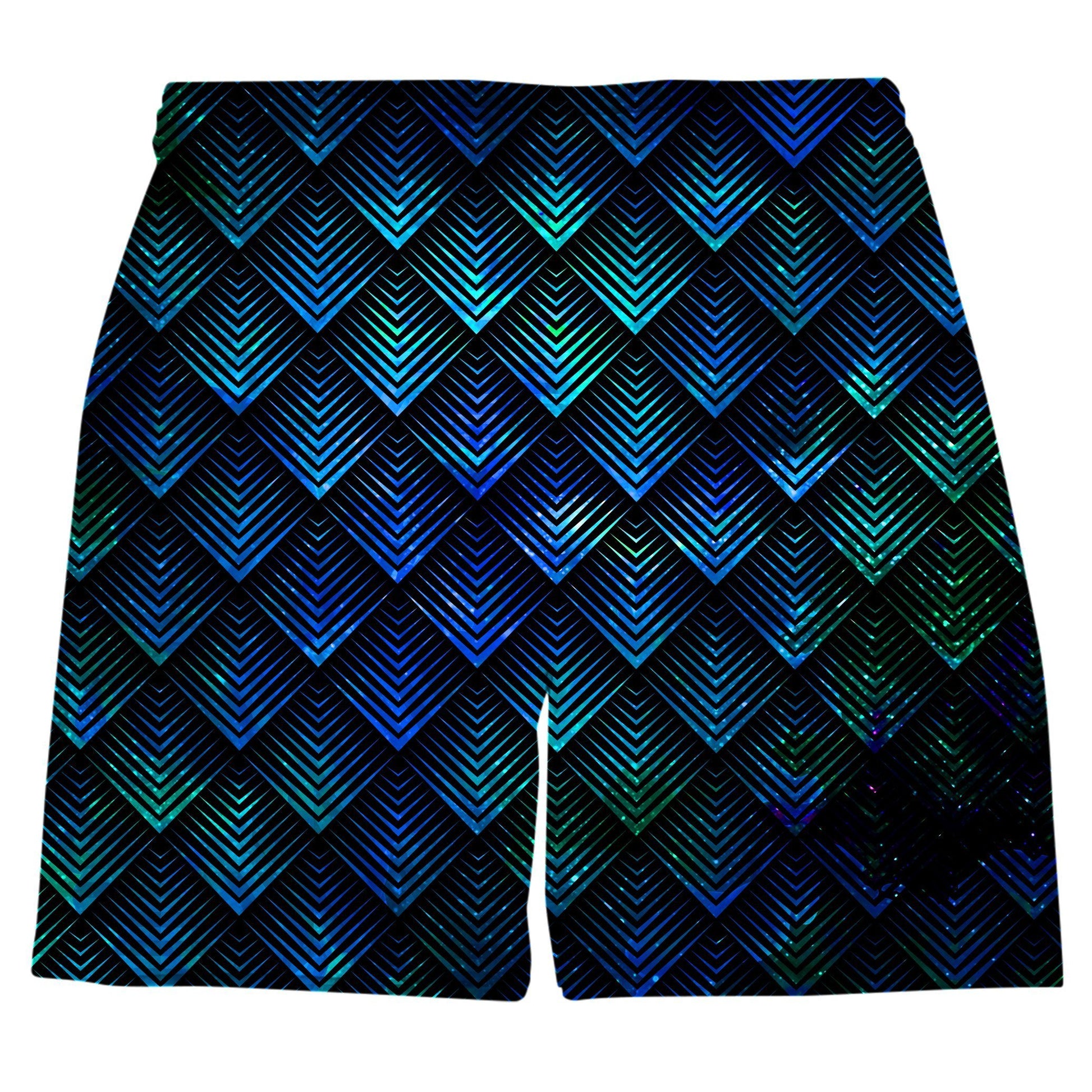 Galactic Dragon Scale Teal Weekend Shorts, Noctum X Truth, | iEDM
