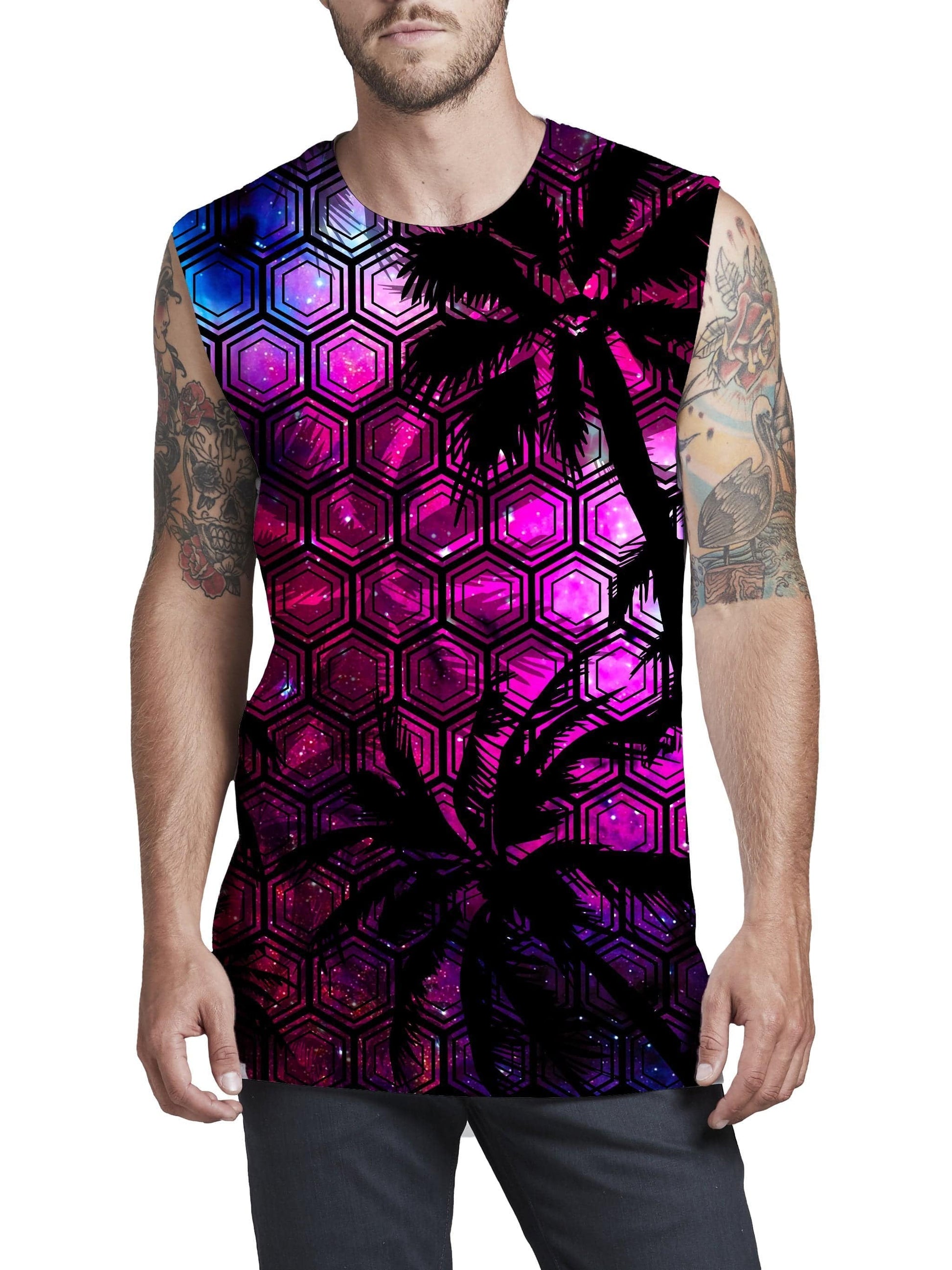 Galaxy In My Palm Men's Muscle Tank, Noctum X Truth, | iEDM
