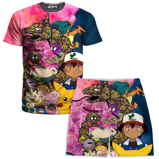 Gotta Smoke Em All T-Shirt and Shorts Combo, Noctum X Truth, | iEDM