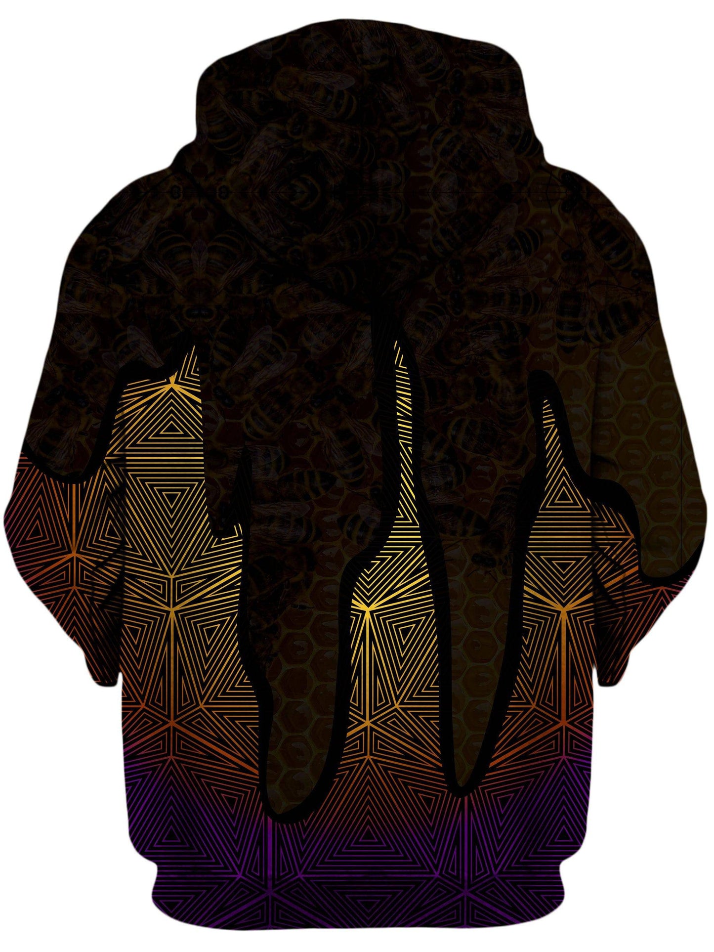 Hallucinations Golden Honey Unisex Zip-Up Hoodie, Noctum X Truth, | iEDM