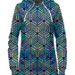 Holographic Hexagon Hoodie Dress and Leggings Combo, Noctum X Truth, | iEDM