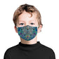 Holographic Hexagon Kids Face Mask With (4) PM 2.5 Carbon Inserts, Noctum X Truth, | iEDM