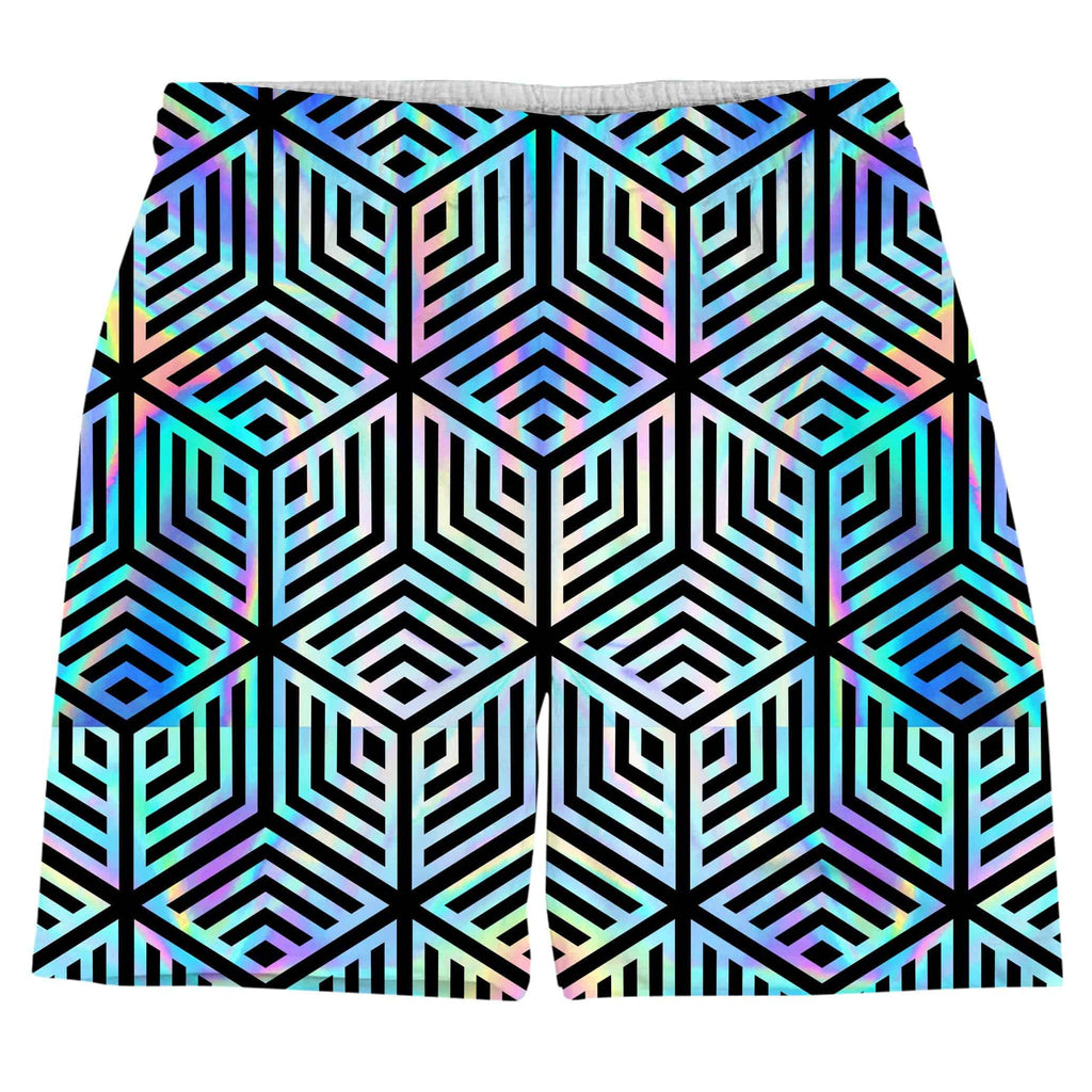 Holographic Hexagon T-Shirt and Shorts with PM 2.5 Face Mask Combo, Noctum X Truth, | iEDM