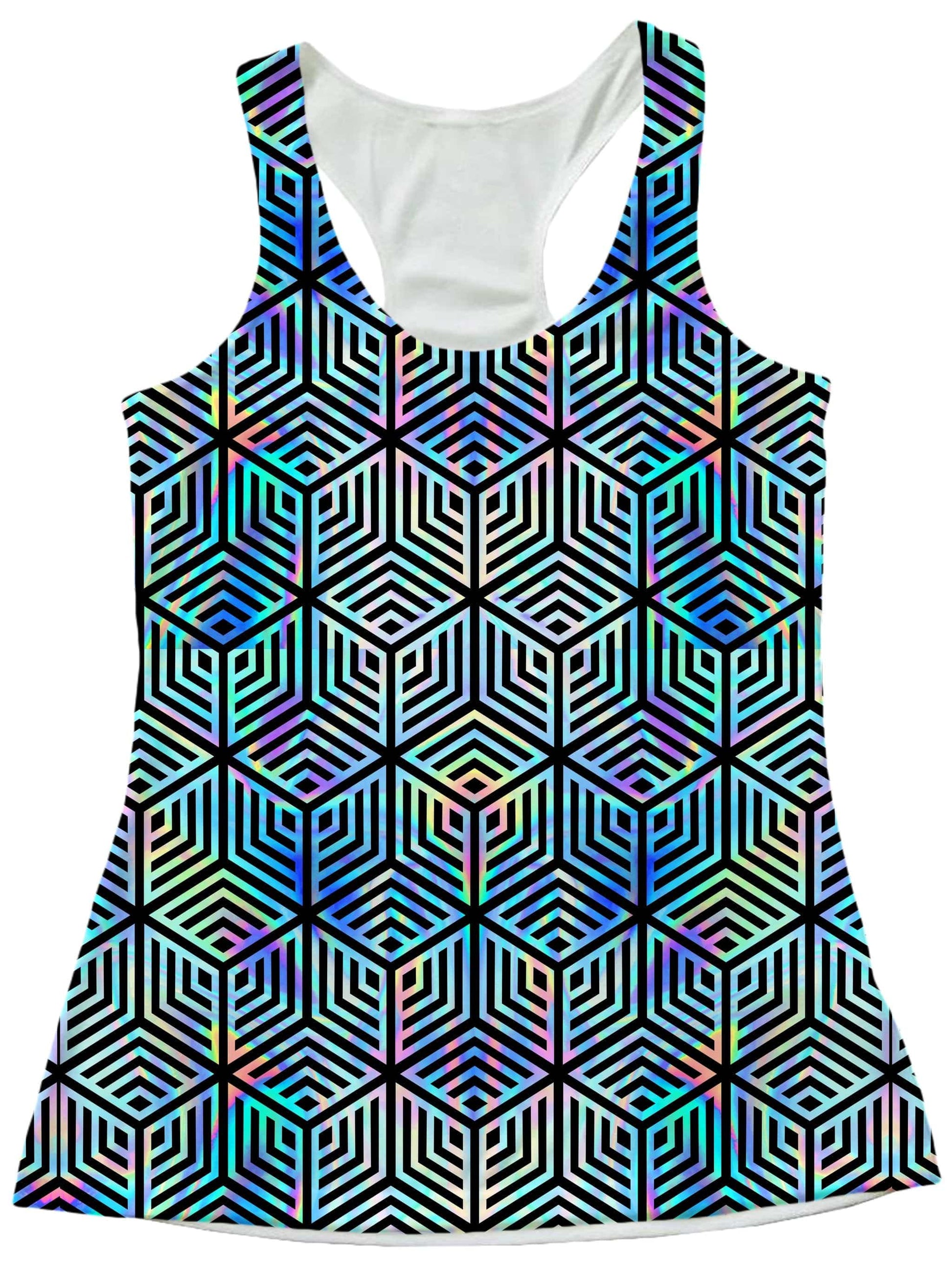 Holographic Hexagon Women's Tank, Noctum X Truth, | iEDM