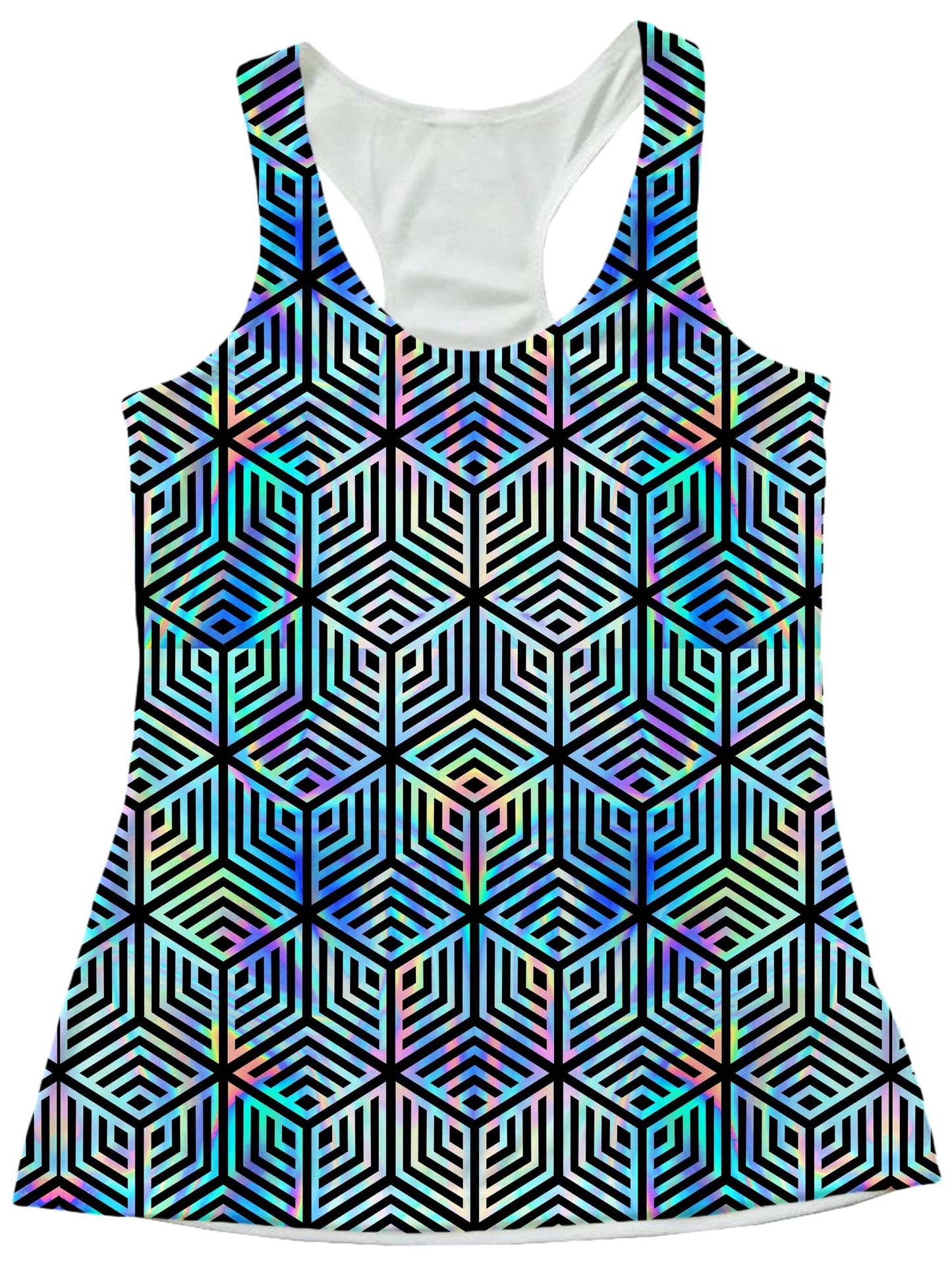 Holographic Hexagon Women's Tank and Leggings Combo, Noctum X Truth, | iEDM
