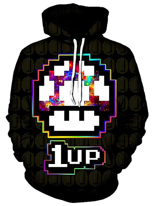Level Up Mushroom Unisex Hoodie, Noctum X Truth, | iEDM