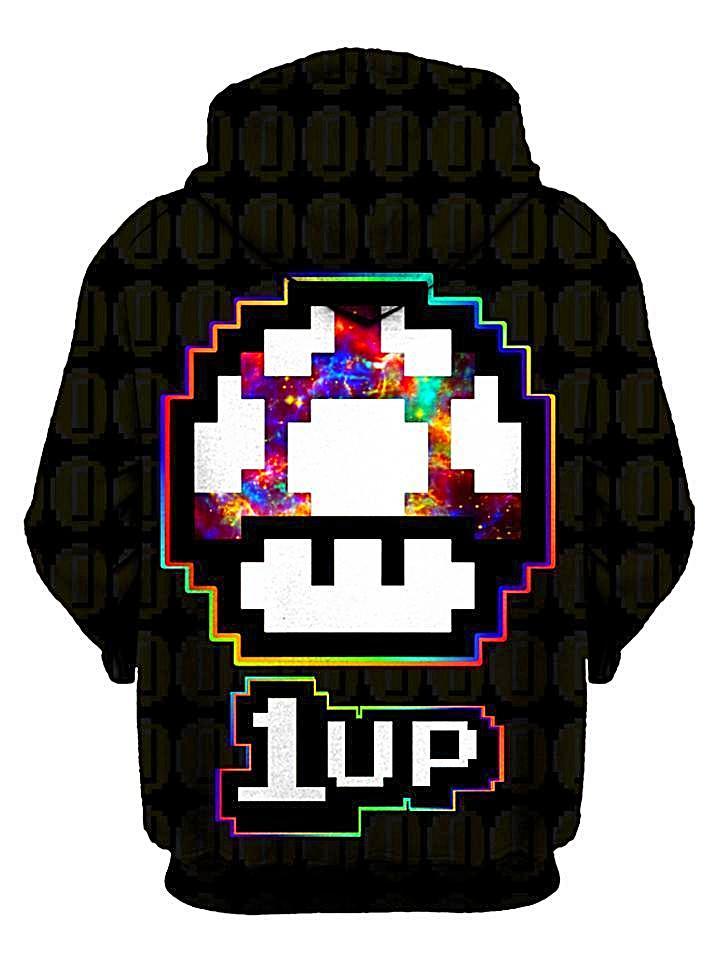 Level Up Mushroom Unisex Hoodie, Noctum X Truth, | iEDM