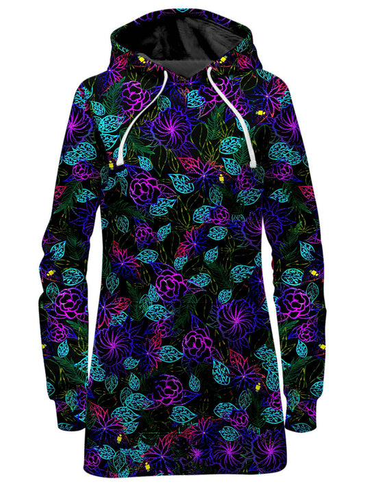 Light Night Floral Hoodie Dress, Noctum X Truth, | iEDM