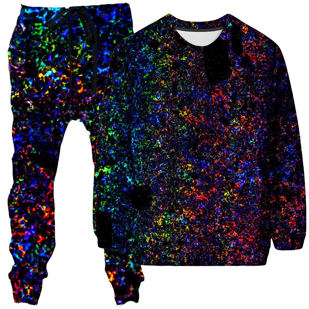 Noctum X Truth Lightning Rainbow Sweatshirt and Joggers Combo - iEDM