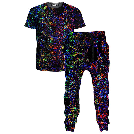 Lightning Rainbow T-Shirt and Joggers Combo, Noctum X Truth, | iEDM