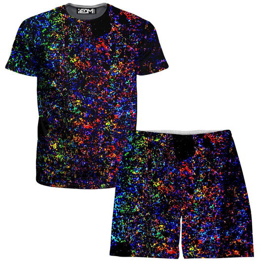 Lightning Rainbow T-Shirt and Shorts Combo, Noctum X Truth, | iEDM