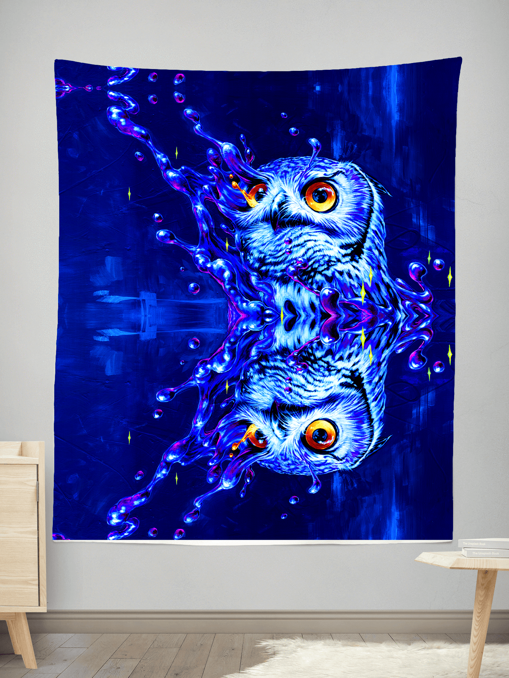 Lucid Owl Tapestry, Noctum X Truth, | iEDM