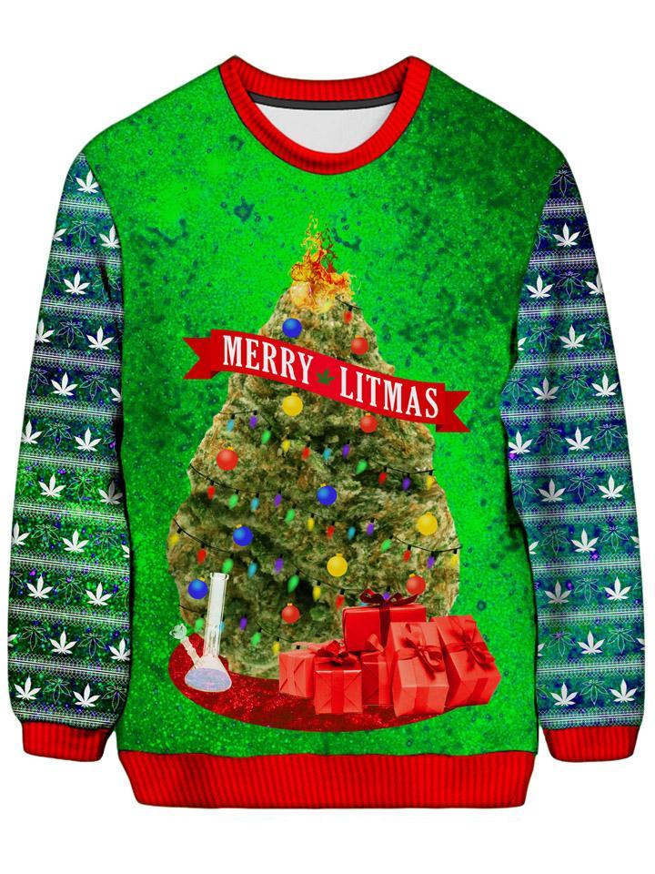 Merry Litmas Ugly Sweatshirt, Noctum X Truth, | iEDM