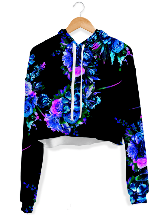 Midnight Garden Fleece Crop Hoodie, Noctum X Truth, | iEDM