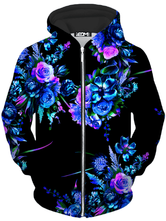 Midnight Garden Unisex Zip-Up Hoodie, Noctum X Truth, | iEDM