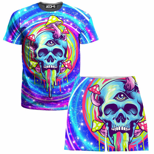Mushroom Head T-Shirt and Shorts Combo, Noctum X Truth, | iEDM