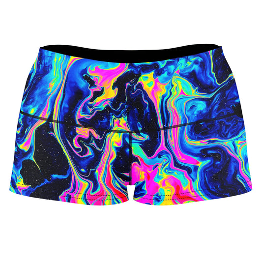 Pandora High-Waisted Women's Shorts, Noctum X Truth, | iEDM