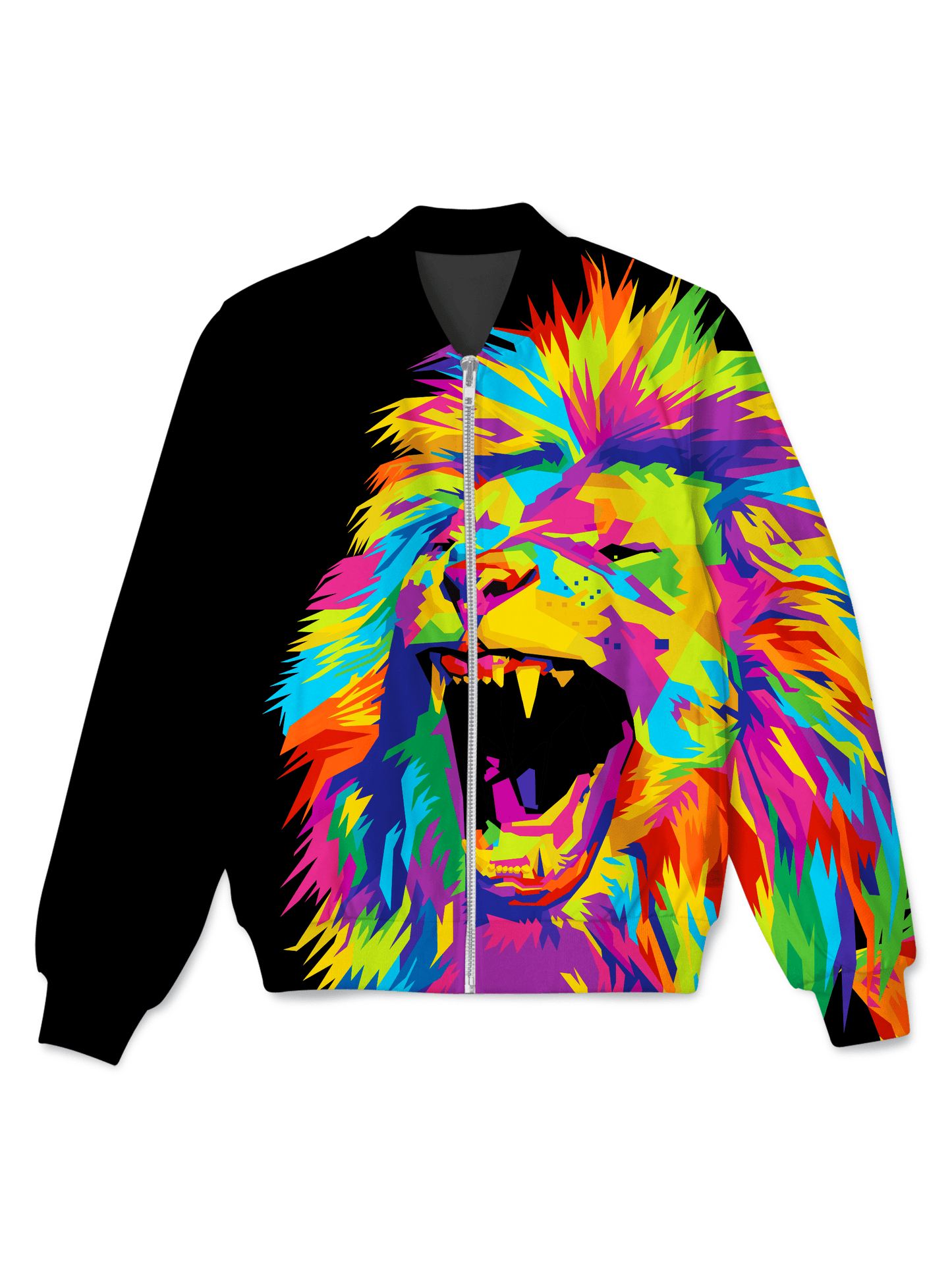 Psychedelic Lion Bomber Jacket, Noctum X Truth, | iEDM