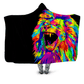 Psychedelic Lion Hooded Blanket, Noctum X Truth, | iEDM