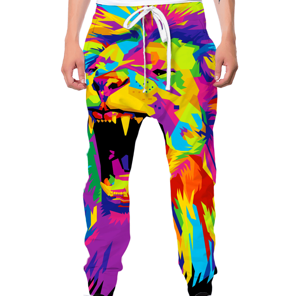 Psychedelic Lion T-Shirt and Joggers Combo, Noctum X Truth, | iEDM