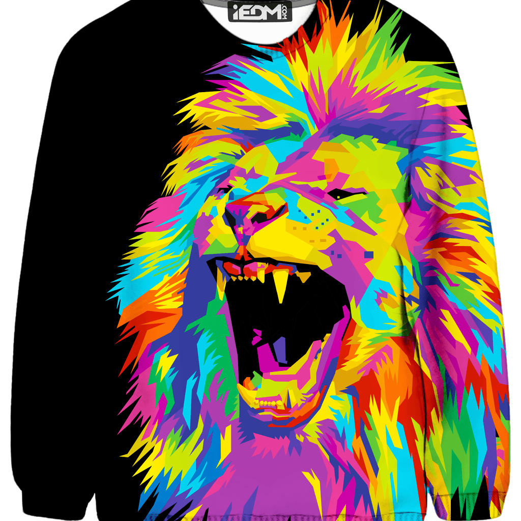 Psychedelic Lion Sweatshirt, Noctum X Truth, | iEDM