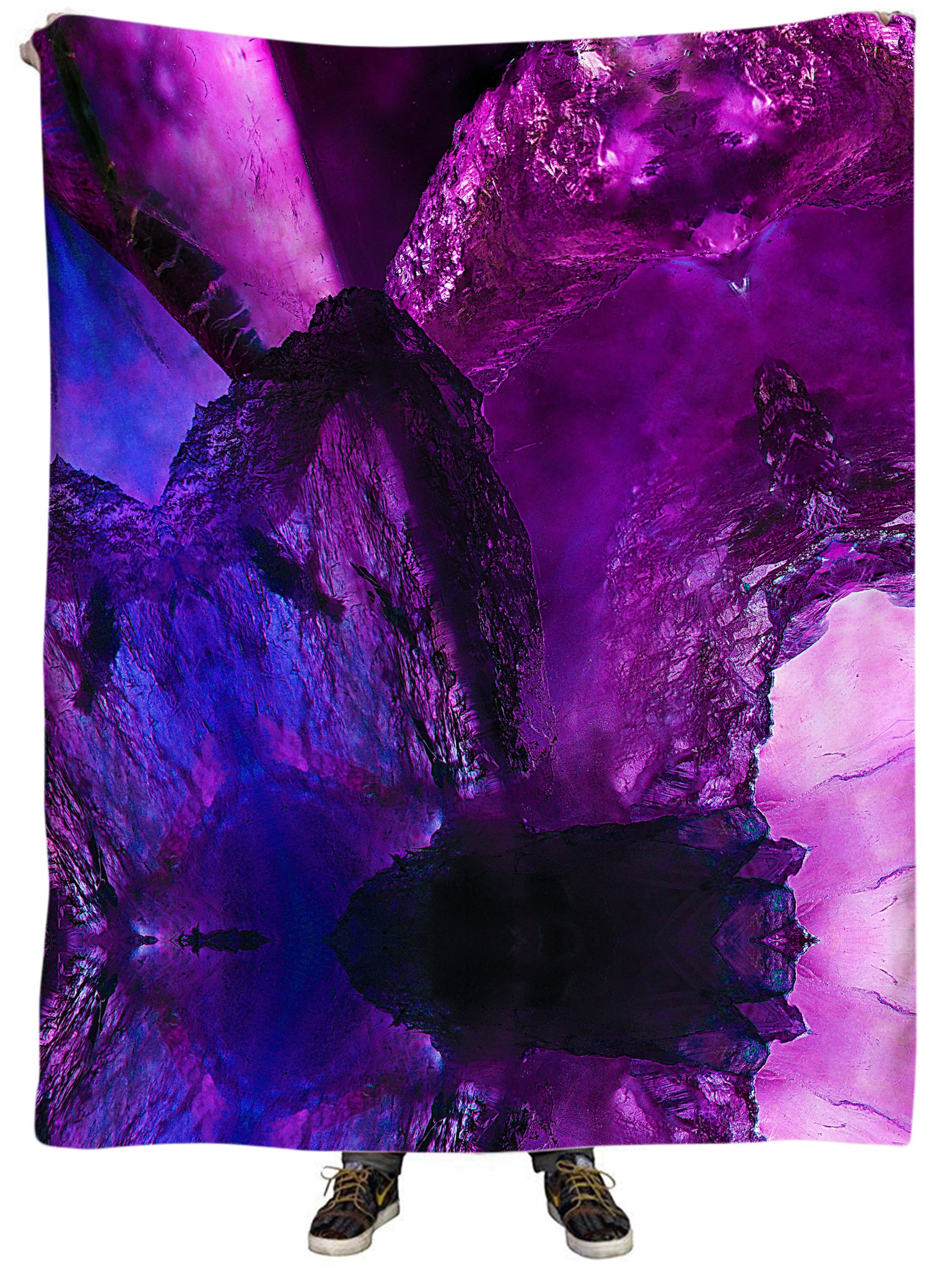 Purple Phaze Plush Blanket, Noctum X Truth, | iEDM