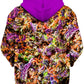 Purple Stuff Unisex Zip-Up Hoodie, Noctum X Truth, | iEDM