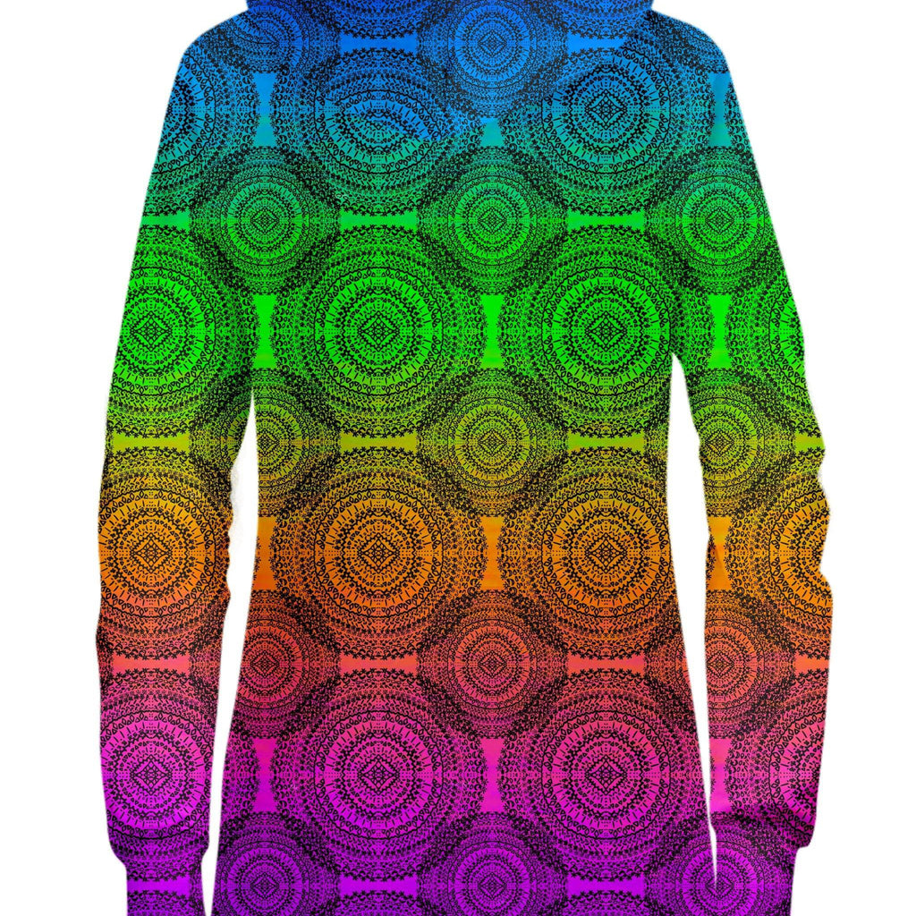 Rainbow Mandala Hoodie Dress, Noctum X Truth, | iEDM