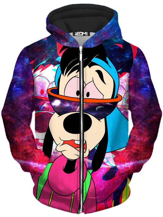 Space Goof Unisex Zip-Up Hoodie, Noctum X Truth, | iEDM